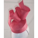 fluted straw pillbox