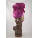 sculpted straw beret
